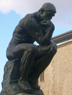 Sculpture: The Thinker